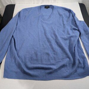 Club Room 100% Cashmere sweater blue size XXL